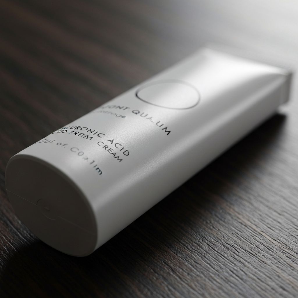 Hyaluronic acid face cream